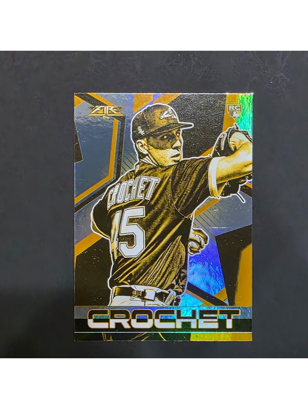 2021 Topps Fire - Garrett Crochet #10 Gold Minted (RC)